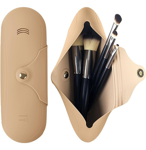 Soporte Para Brochas De Maquillaje De Viaje Chic-chick, Estu 0