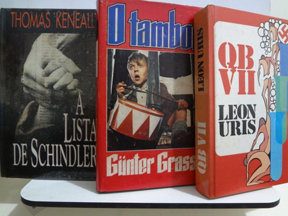 3 Livros A Lista De Schindler + O Tambor +  Qb I I 0