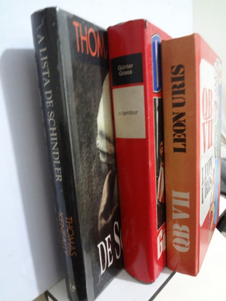 3 Livros A Lista De Schindler + O Tambor +  Qb I I 1