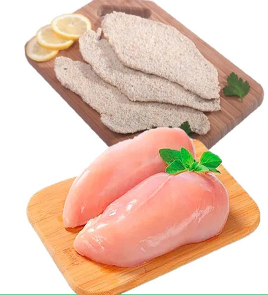 Supremas En Milanesa 10k +nalga En Milanesa 10k.precio X Kg 0