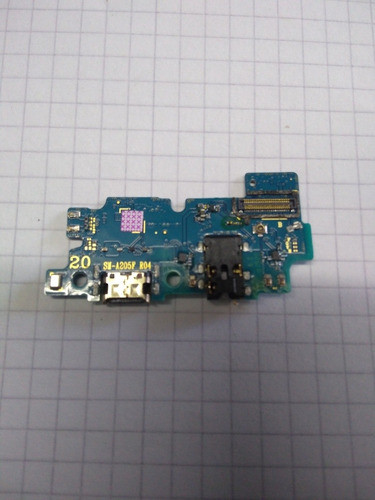 Placa De Carga De Samsung A20 Original 0