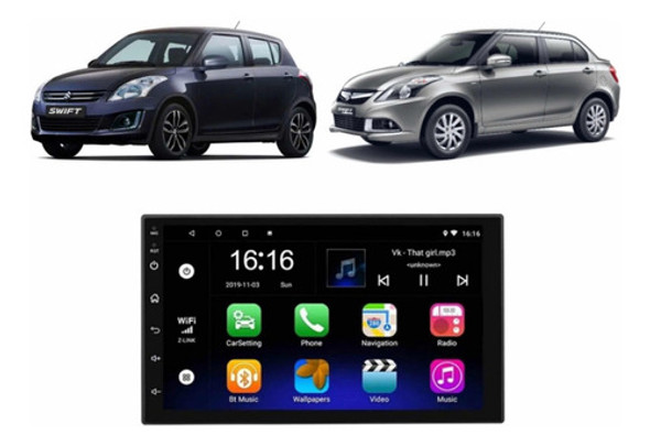 Multimedia Android Suzuki Swift (11-18) Wifi Gps Cam Reversa 0