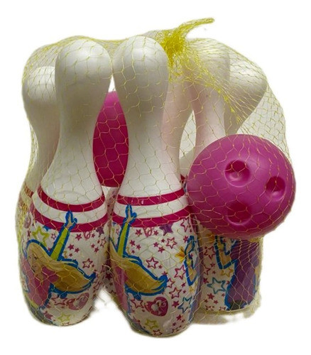 Juego De Bolos Infantiles Barbie Miniplay 1