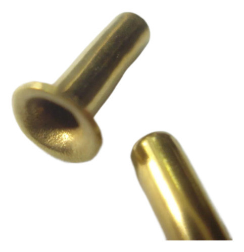 3 X 9   Mm Tubular  Lote De 100 Remache Bronce 0