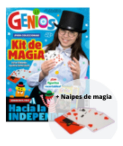 Revista Genios Kit De Magia Número 3 (n°1370) 0