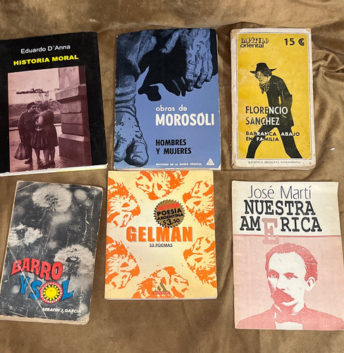 Florencio Sánchez Morosoli Gelman Martí S Garcia 6 Libros 0