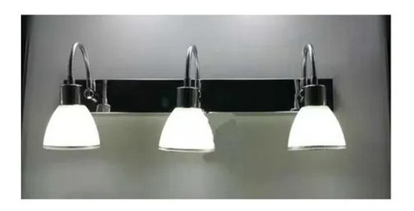 Aplique Barra De Luces Para Baño Y Cuadros De 3 Tulipas 1