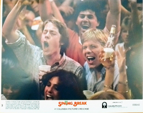 Lobbycards Originales Película Spring Break 1