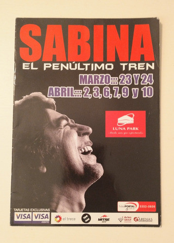 Programa Joaquín Sabina El Penúltimo Tren 0