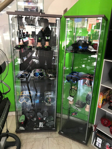 Vitrina Estanteria Vidrio Exibidora 2 Puertas C/ Llaves V14 1