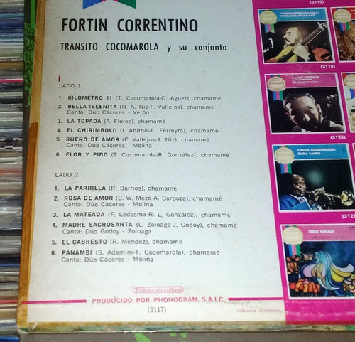 Transito Cocomarola Fortin Correntino Lp Argentino / Kktus 1