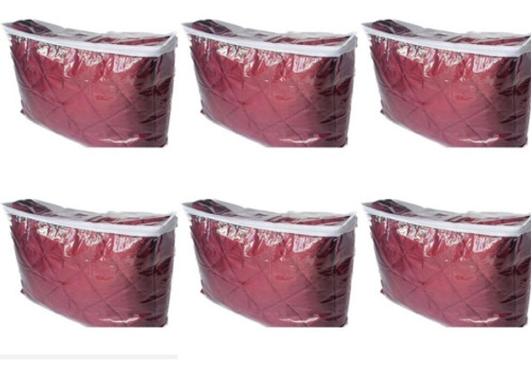 Bolsas De Pvc P/cubrecama 2 Pzas X Pack De 6 Unid Premium 0