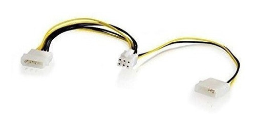 C2gcables Para Ir 35522 One 6pin Pci Express A Dos 4pin Cabl 0