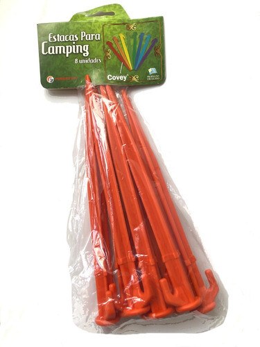 Estacas Para Camping - Set X 8  Un. De Estaca - 1