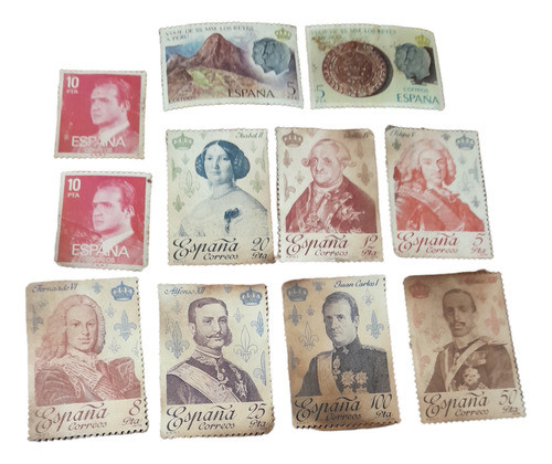 Lote Estampilla España Decad Del 60 0