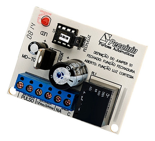 Placa Para Luz De Cortesia/electrocerradura Porton Nice 0