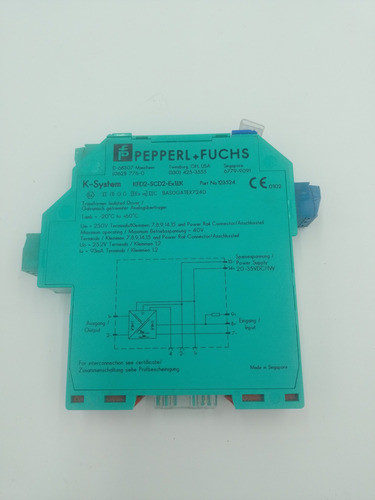 Pepperl Fuchs Kfd2-scd2-ex1.lk Pn 123524 1