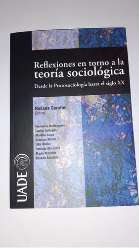 Libro Reflexiones En Torno A La Teoría Sociológica 0