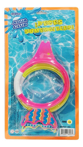 3 Peces Sumergibles Para La Pileta Buceo Vulcanita 0