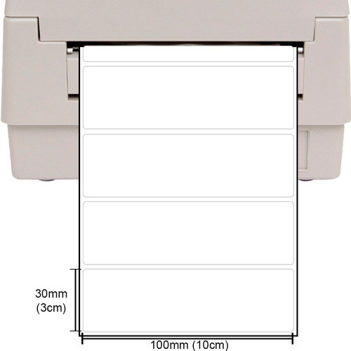 Etiqueta Adesiva Couche 10x3 Cm Kit 20 Rolos + 10 Ribbons 1