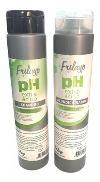 Shampoo + Acondicionador Extra Acido Ph X 370cc Frilayp 0