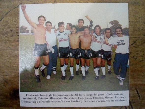 Recorte All Boys Minervino Castellano Marino Lovera Y Otros 0