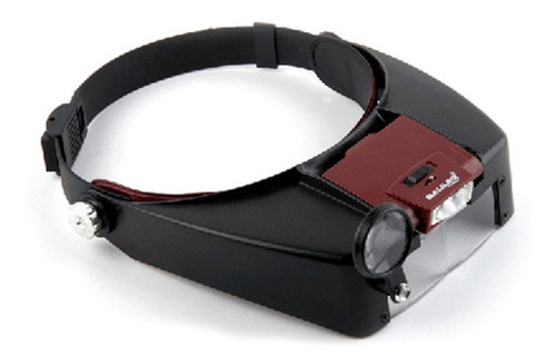 Lupa Binocular Manos Libres Con Lente Orgánica Con Luz Led 0