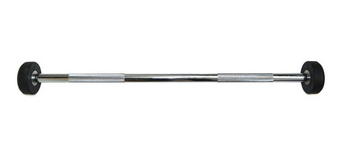 Barra Recta Gmp Con Peso Fijo Engomado Cromada 10 Kg Gmp 1