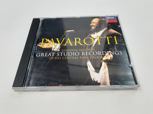 Great Studio Recordings, Luciano Pavarotti - Cd 1993 Usa Nm 0