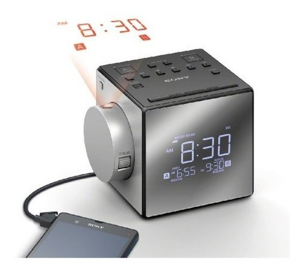 Radio Reloj Despertador Sony Icfc1pj 1