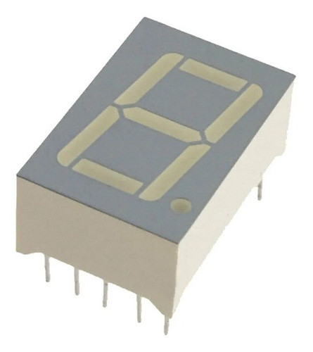 Lote X40 Display Led 7-seg 0.56  Anódo Comun Rojo 630nm 0