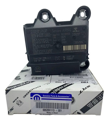 Modulo Central Air Bag Letra K Fiat Strada Working 2017 2018 0