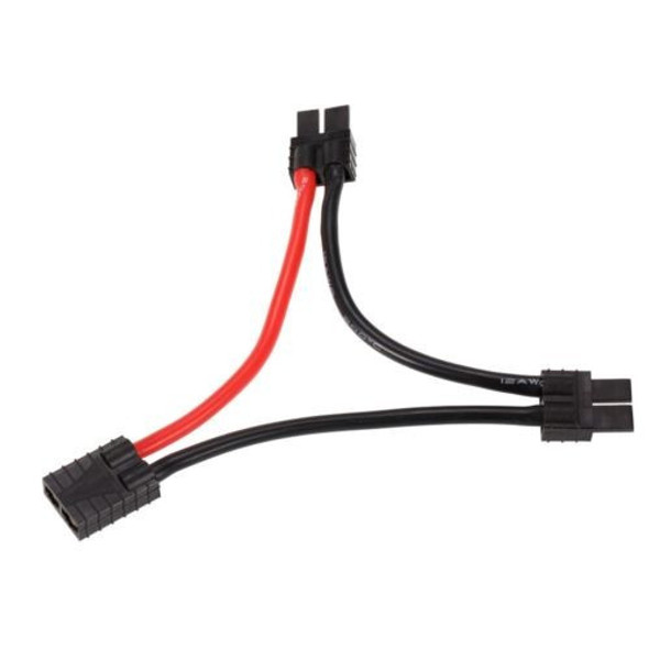 Nueva Traxxas 2-macho A Hembra Adaptador Enchufe/2pcs Baterí 1