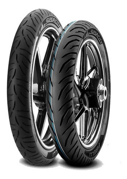 Kit Cubiertas 250 17 + 80 100 14 Pirelli Zanella Zb 125 R 0