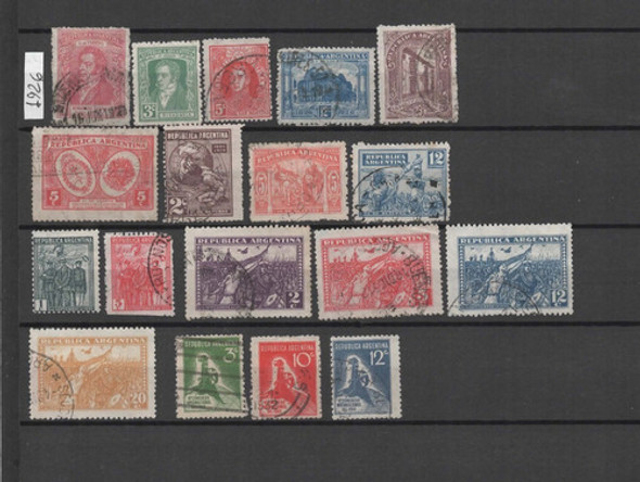Argentina Estampillas 1926 1930 Rivadavia / Revolución 0