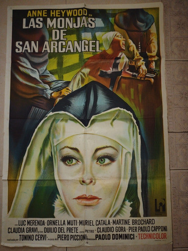 Las Monjas De San Arcángel//póster Gigante De Cine!! 0
