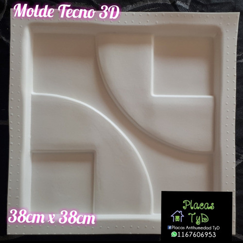 Pack De 3 Moldes Para Placas Antihumedad 1