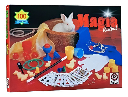Juego De Magia Ruibal 100 Trucos 43 Accesorios Libro Magia 0