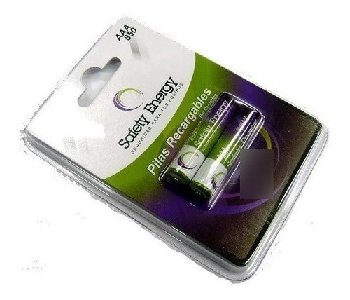 Pila Recargable Aaa 850 Mah Safety Energy Blister X 2 1