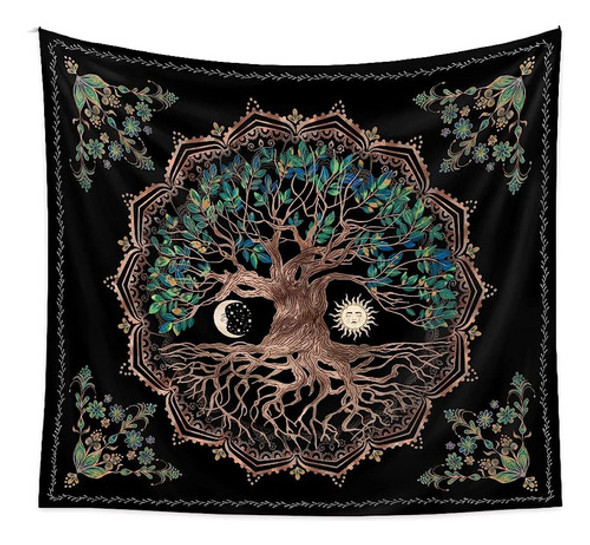 Laimailer Árbol De La Vida Tapiz Para Estética De Dormitorio 0