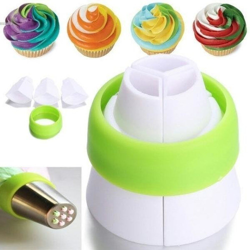 Acople Triple Para Decorar En Tres Colores 0