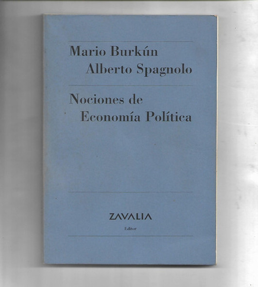 Nociones De Economía Política De Mario Burkún 0