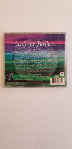 Santana Brothers Cd Usado (made In Usa) 1