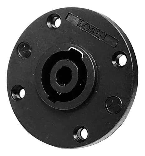 Ficha Conector Speakon Venetian Ld4017 Chasis Redonda Hembra 0