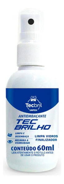 Anti Embaçante Tecbril Vidro Automotivo Box Óculos Espelho 0