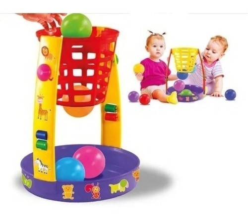Mesa Didáctica Infantil Calesita Con Accesorios. Quepeños 0