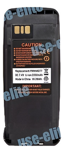 Pmnn4077 Batería De Ion-litio Para Motorola Xpr6380 Xpr6500 0