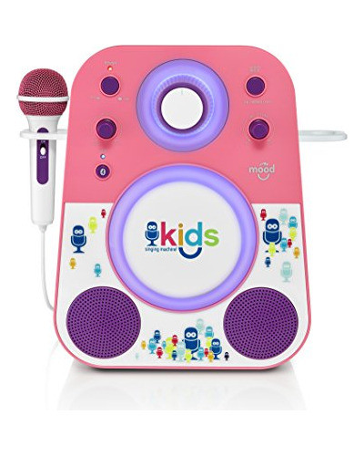 Máquina De Cantar Niños Smk250bg Mood Rosadopúrpura 0