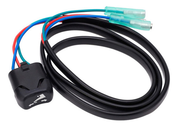 Botão Power Trim E Tilt Motor Popa Suzuki Comando Manche 0