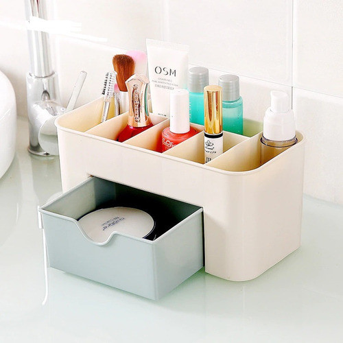 Organizador Cosmeticos Maquillaje Con Cajonera Lapiz Labial 1